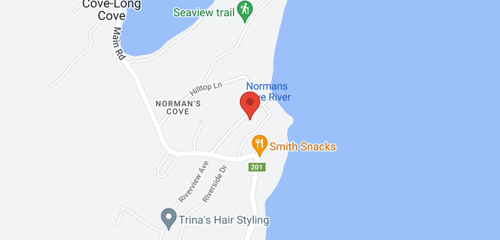 map of 28 Norman's Cove Lane